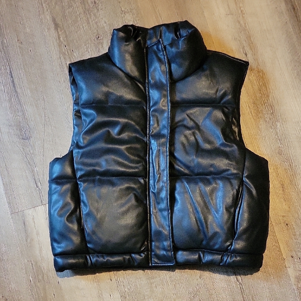 Black Puffer Vest